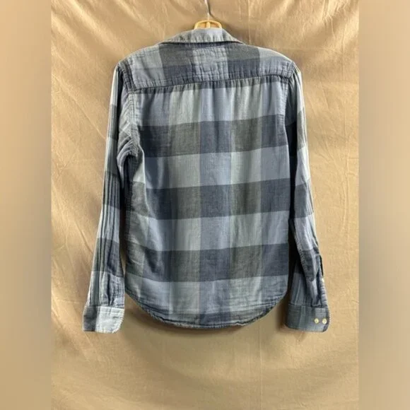 Banana Republic Long Sleeve Untucked Fit Blue XS - Picture 2 of 4